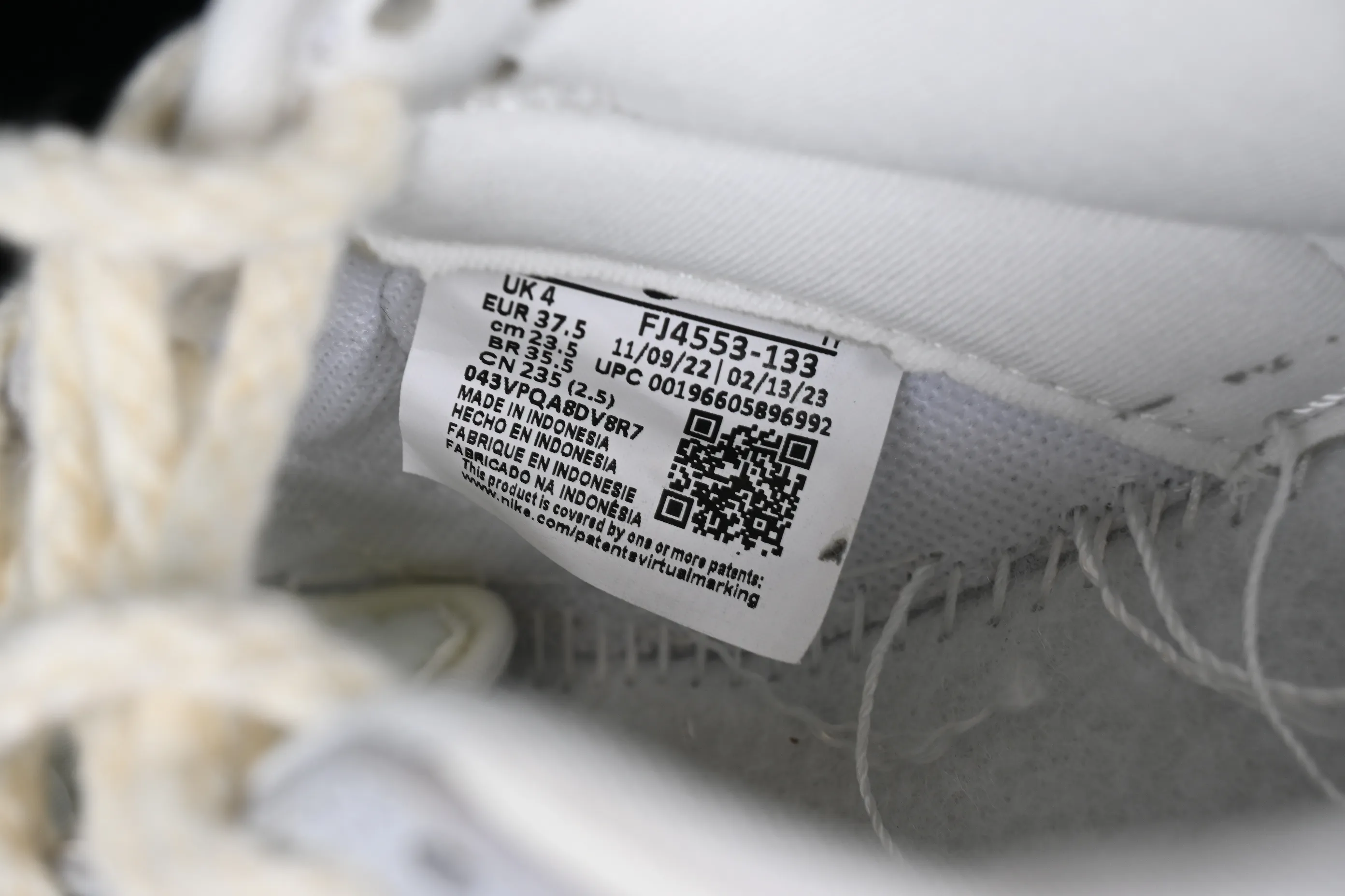 All categories Nk SB Dunk series Nk SB Dunk Low low-top sneakers J version Nk Dunk Low "Needlework" embossed gray SB low-top sports and leisure sneakers FJ4553-133